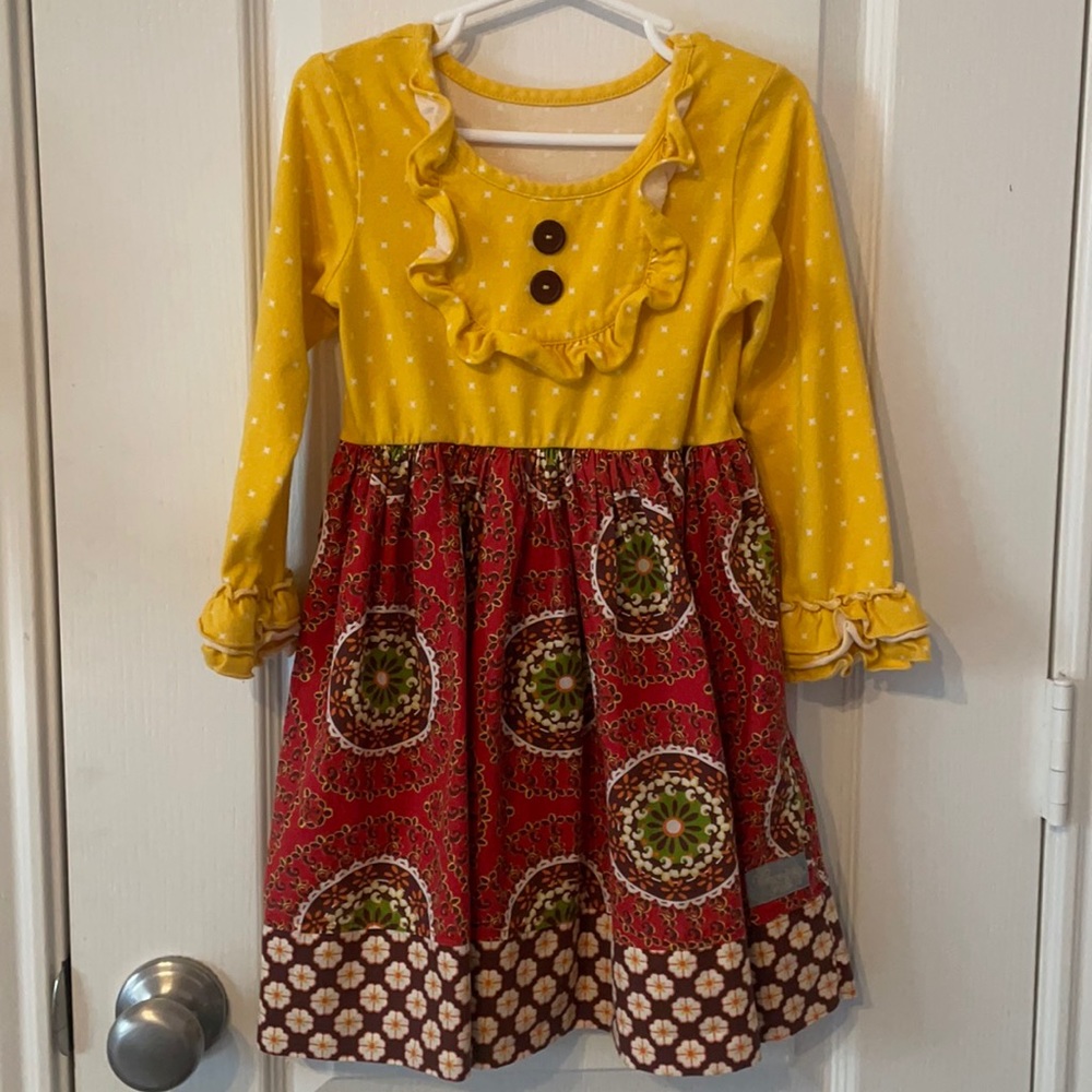 Eleanor Rose Give Thanks Rhonda Long Sleeve Dress